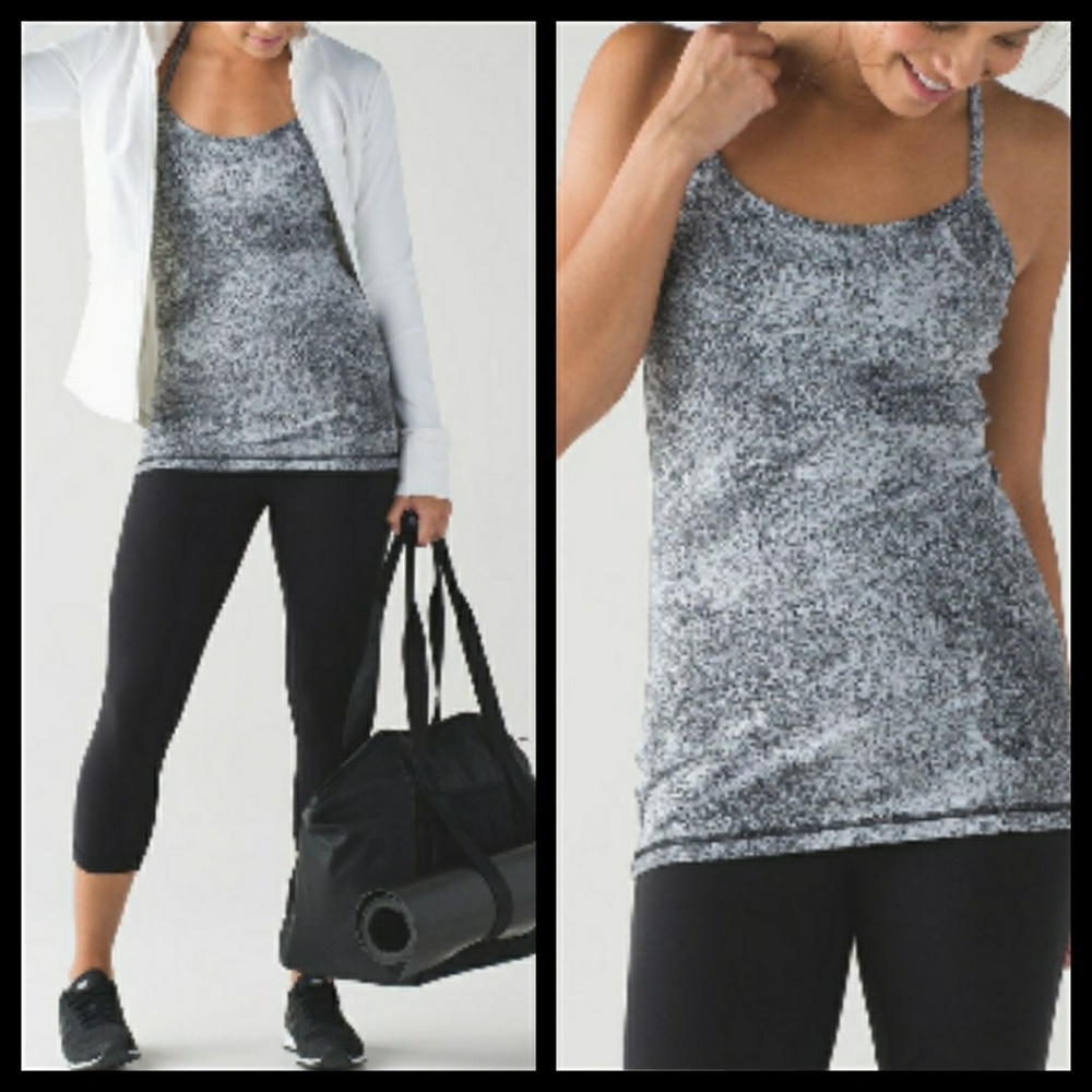 NEW Lululemon Power Y Tank Luon spray.